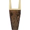 Ekena Millwork 3-Sided (U-beam) Pecky Cypress Endurathane Faux Wood Ceiling Beam, Premium Aged, 12"W x 6"H  x 20'L BMPC3C0120X060X240ZD - alternate 7